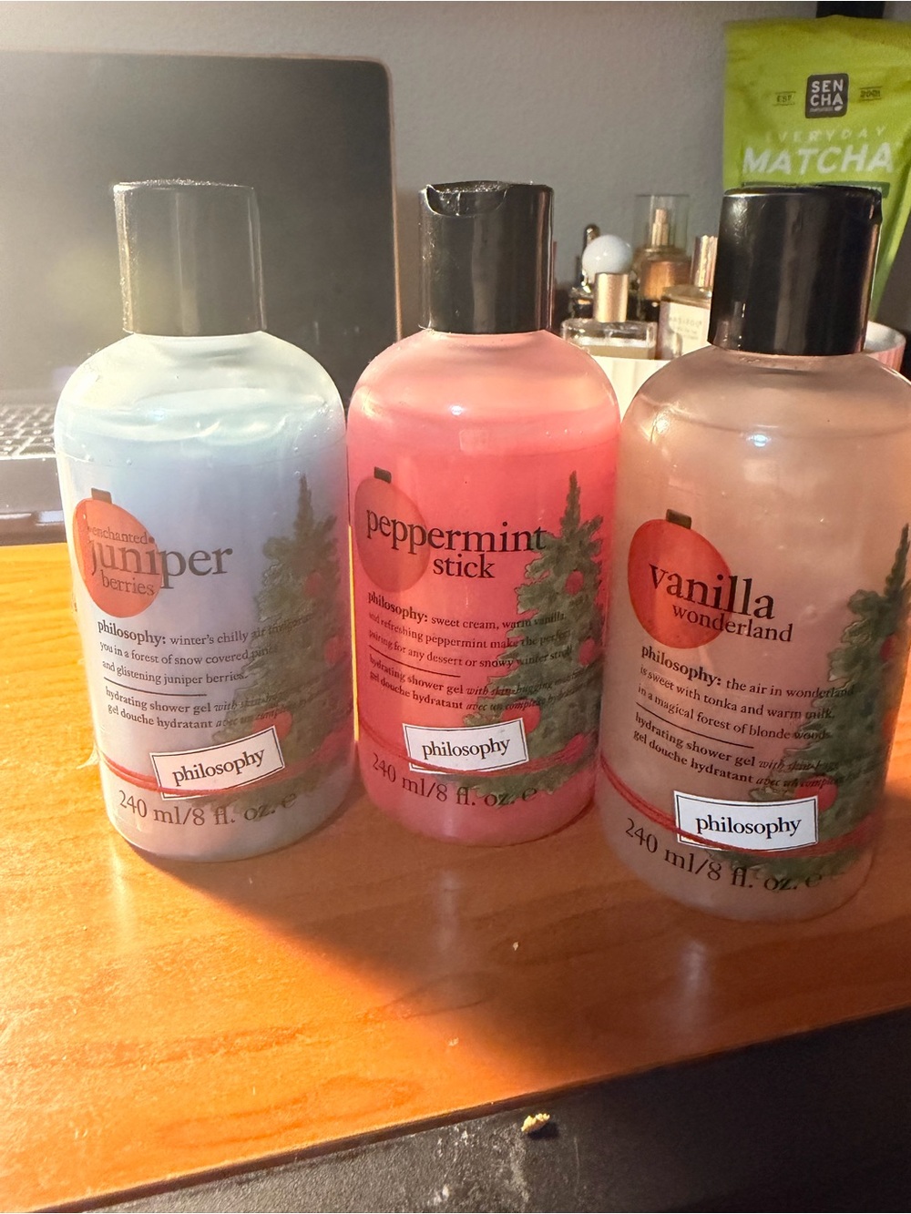 Philosophy Peppermint Stick Body Wash - Pink Bottle